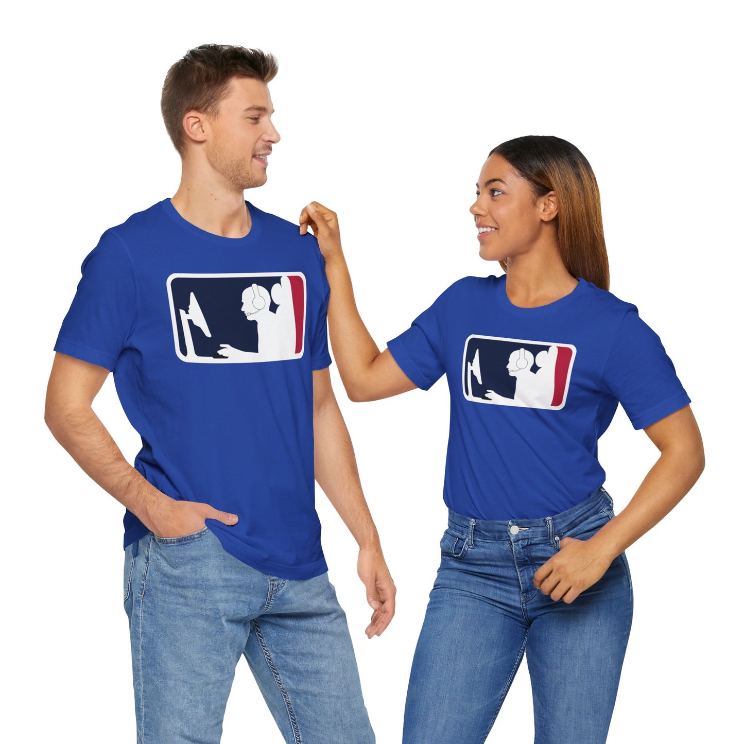 MAJOR LEAGUE GAMER (PC). Unisex Jersey Short Sleeve Tee