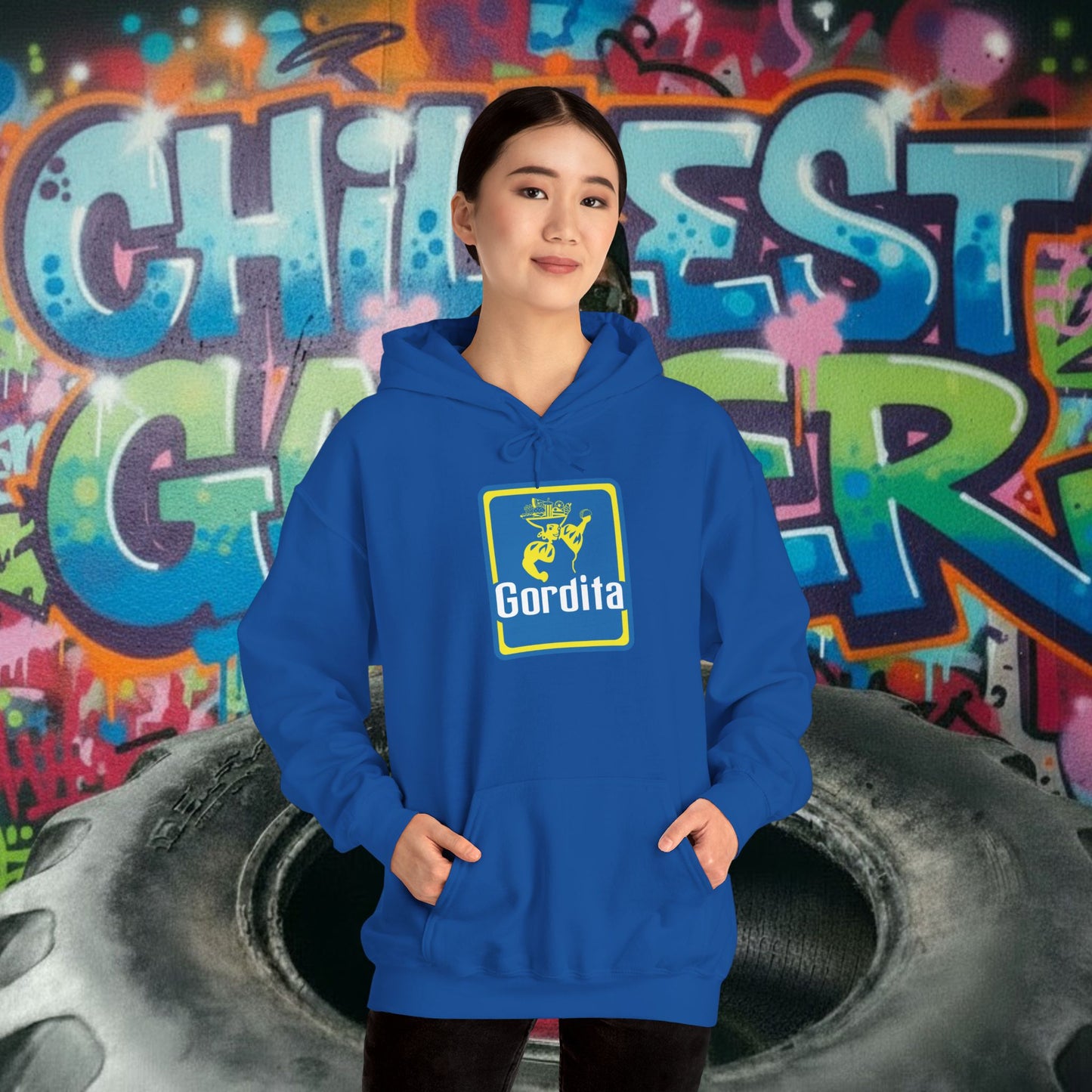 GORDITA. Unisex Heavy Blend™ Hooded Sweatshirt