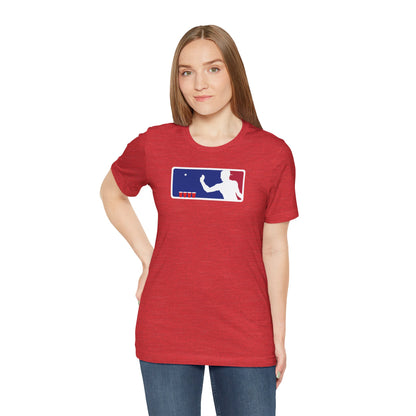 MAJOR LEAGUE PONGER. Unisex Jersey Short Sleeve Tee