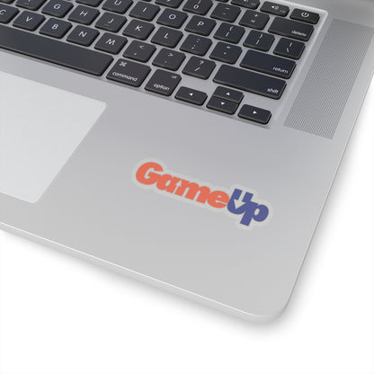 FED UP GAMEUP. Kiss-Cut Stickers