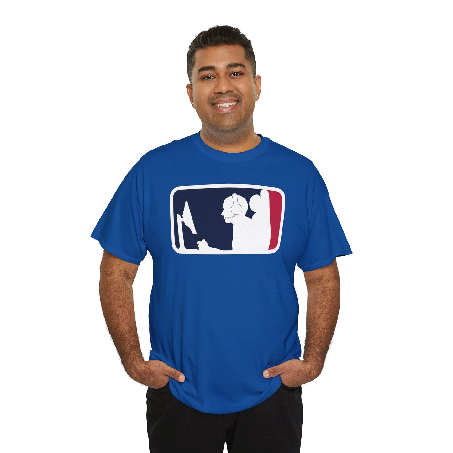 MAJOR LEAGUE GAMER (CONSOLE). Unisex Heavy Cotton Tee