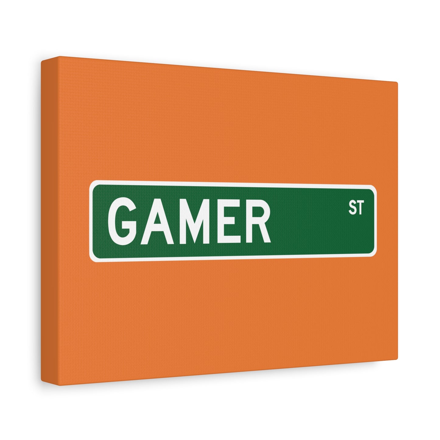 GAMER ST. Matte Canvas, Stretched, 1.25"