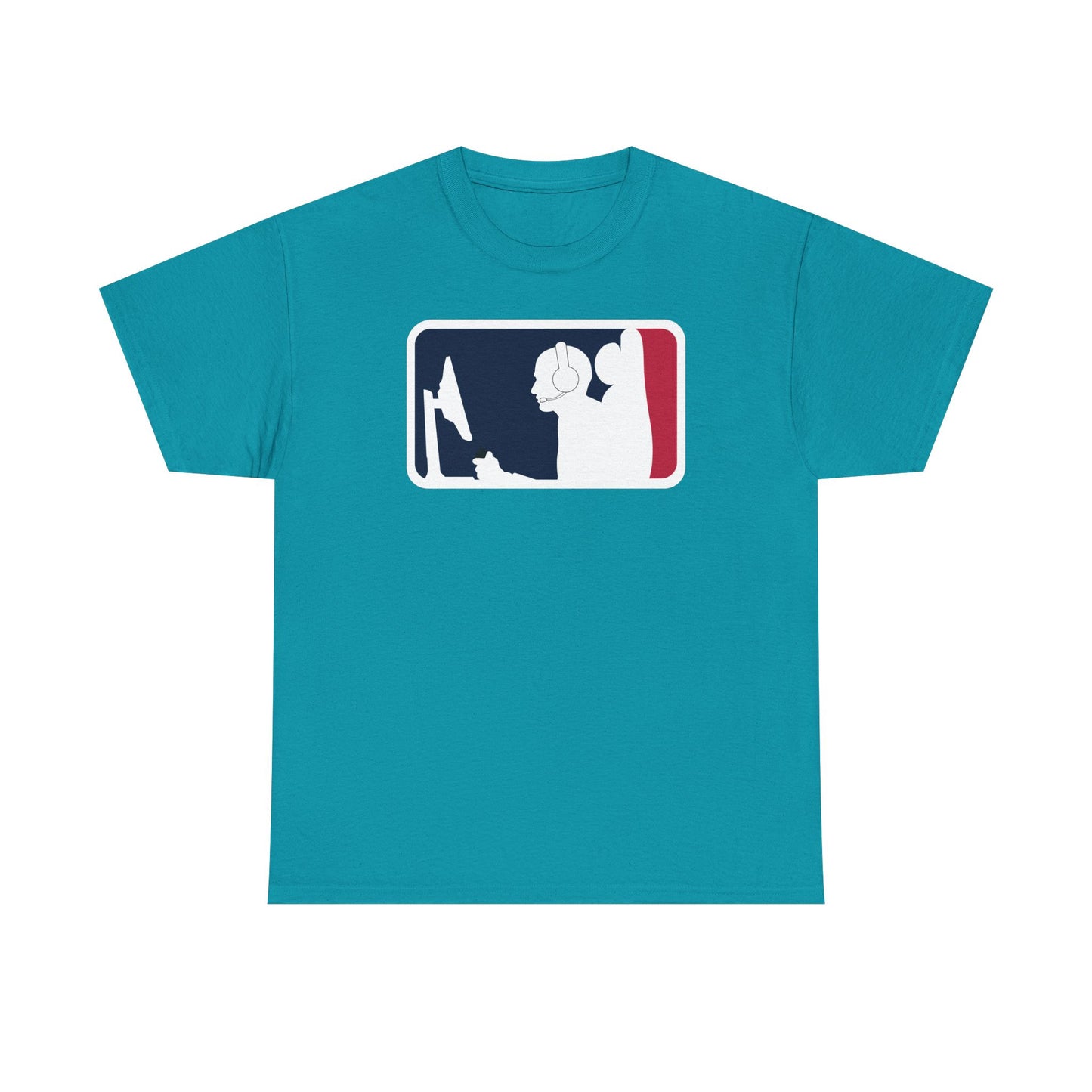 MAJOR LEAGUE GAMER (CONSOLE). Unisex Heavy Cotton Tee