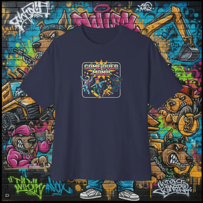 GAME OVER MAN!!! Unisex Oversized Boxy Tee