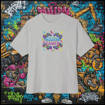 MODERN GAMER. Unisex Oversized Boxy Tee