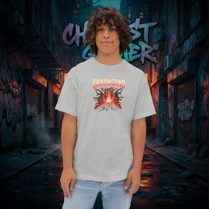 SHARKCANO V2. Unisex Oversized Boxy Tee