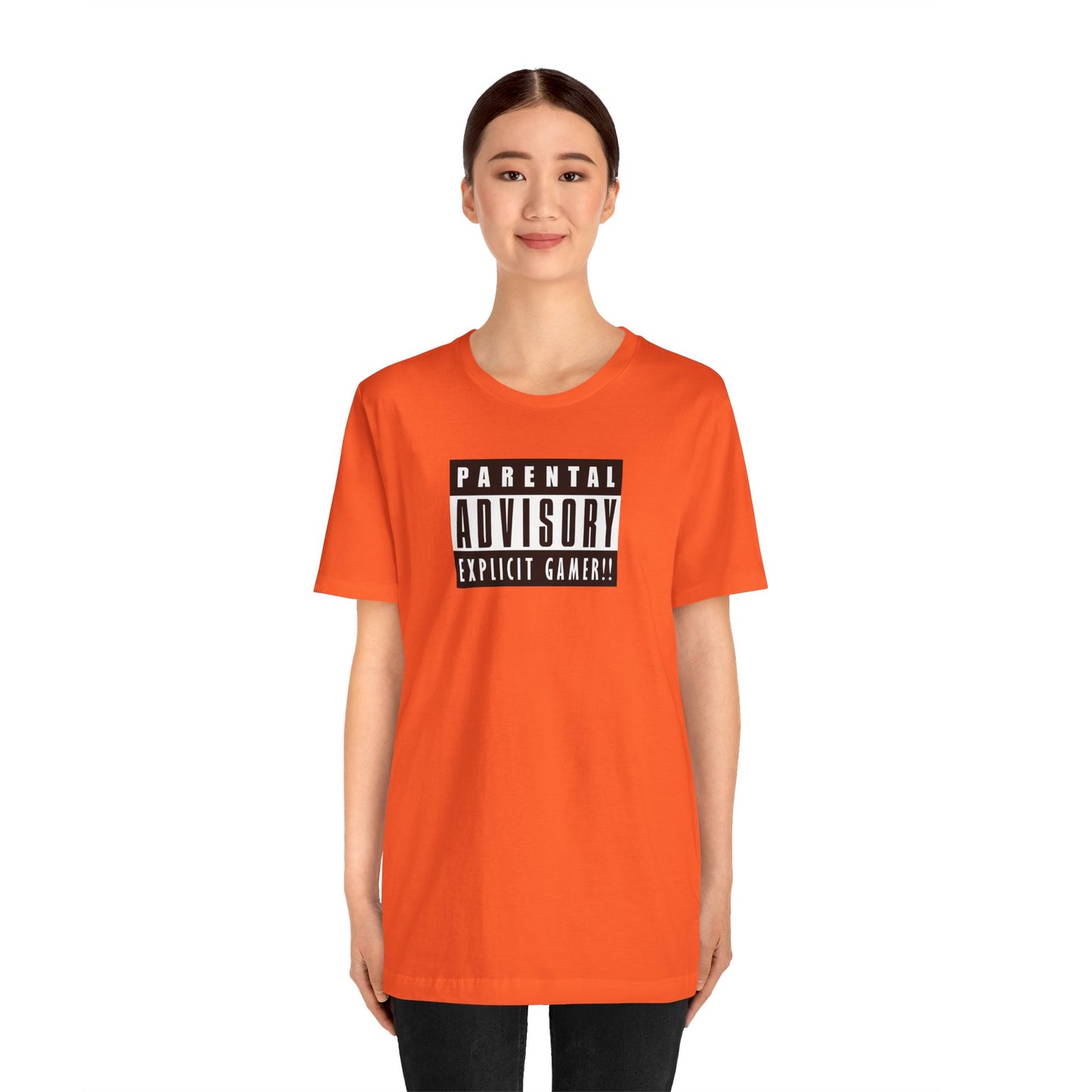 EXPLICIT GAMER!! Unisex Jersey Short Sleeve Tee