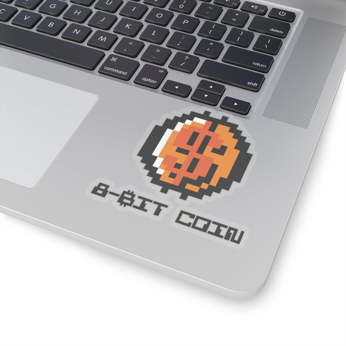 8-BIT COIN. Kiss-Cut Stickers