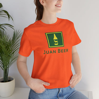 JUAN BEER. Unisex Jersey Short Sleeve Tee