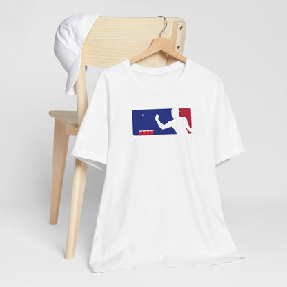 MAJOR LEAGUE PONGER. Unisex Jersey Short Sleeve Tee