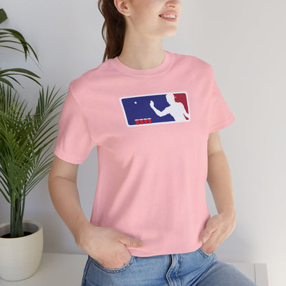MAJOR LEAGUE PONGER. Unisex Jersey Short Sleeve Tee