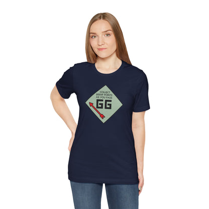 GG PASS GO COLLECT 200XP. Unisex Jersey Short Sleeve Tee