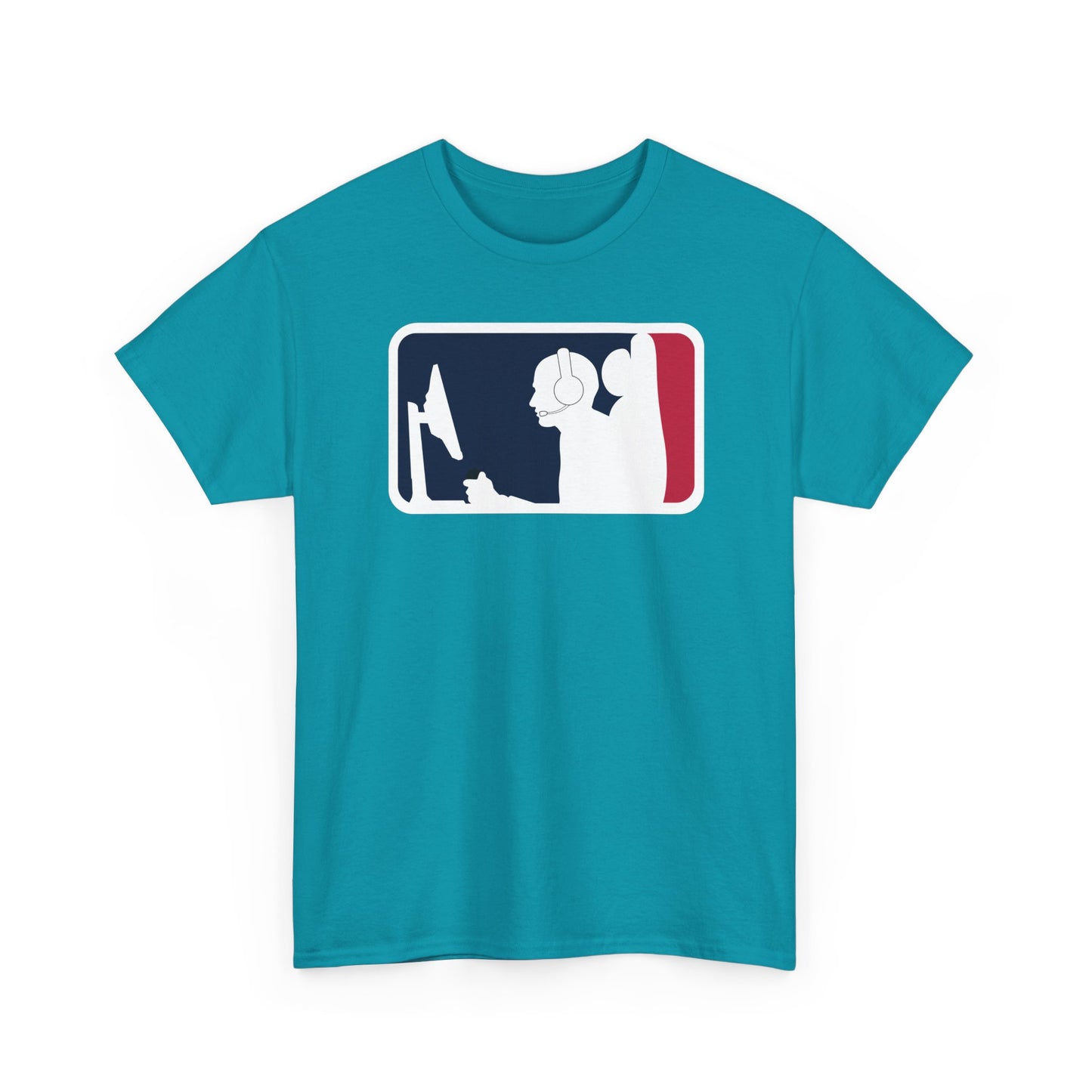 MAJOR LEAGUE GAMER (CONSOLE). Unisex Heavy Cotton Tee