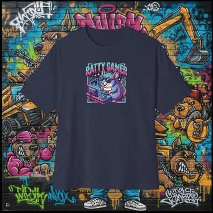 RATTY GAMER. Unisex Oversized Boxy Tee