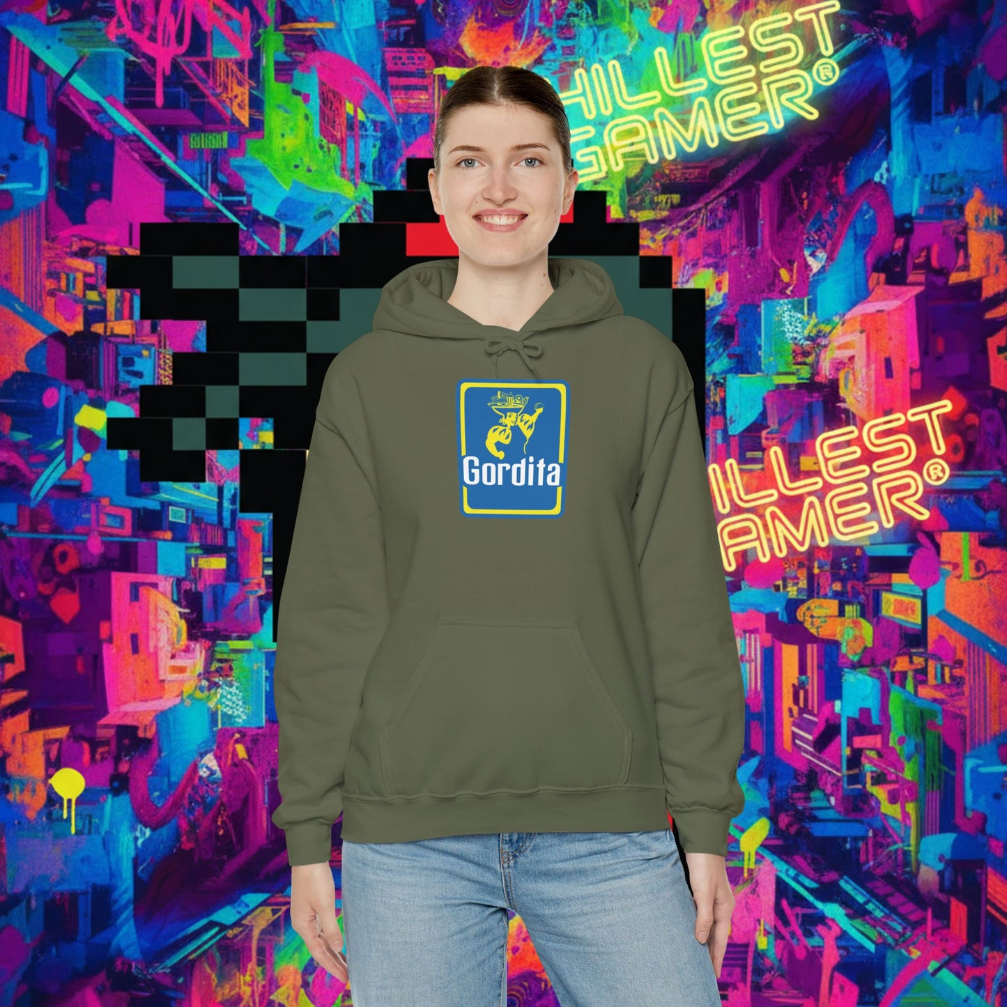 GORDITA. Unisex Heavy Blend™ Hooded Sweatshirt