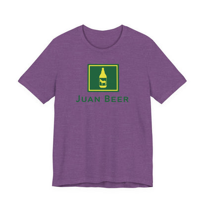 JUAN BEER. Unisex Jersey Short Sleeve Tee