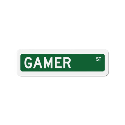 GAMER STREET. Die-Cut Magnets