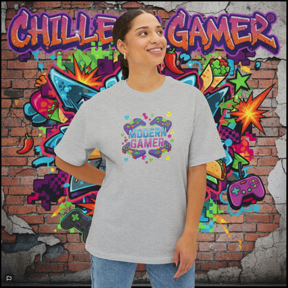 MODERN GAMER. Unisex Oversized Boxy Tee