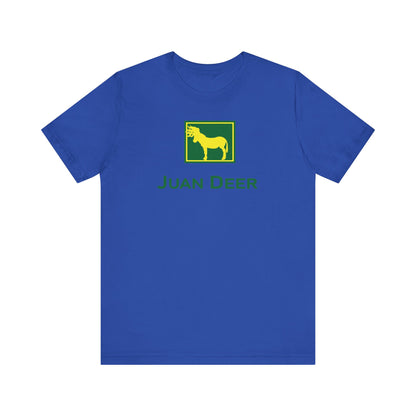 JUAN DEER V2. Unisex Jersey Short Sleeve Tee