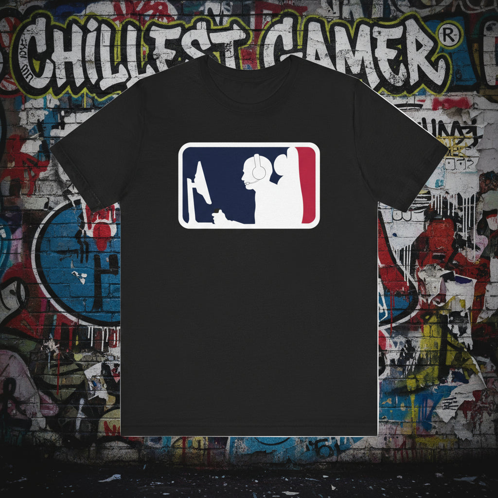 MAJOR LEAGUE GAMER (CONSOLE). Unisex Jersey Short Sleeve Tee