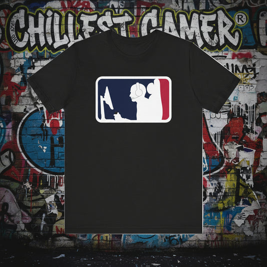 MAJOR LEAGUE GAMER (CONSOLE). Unisex Jersey Short Sleeve Tee