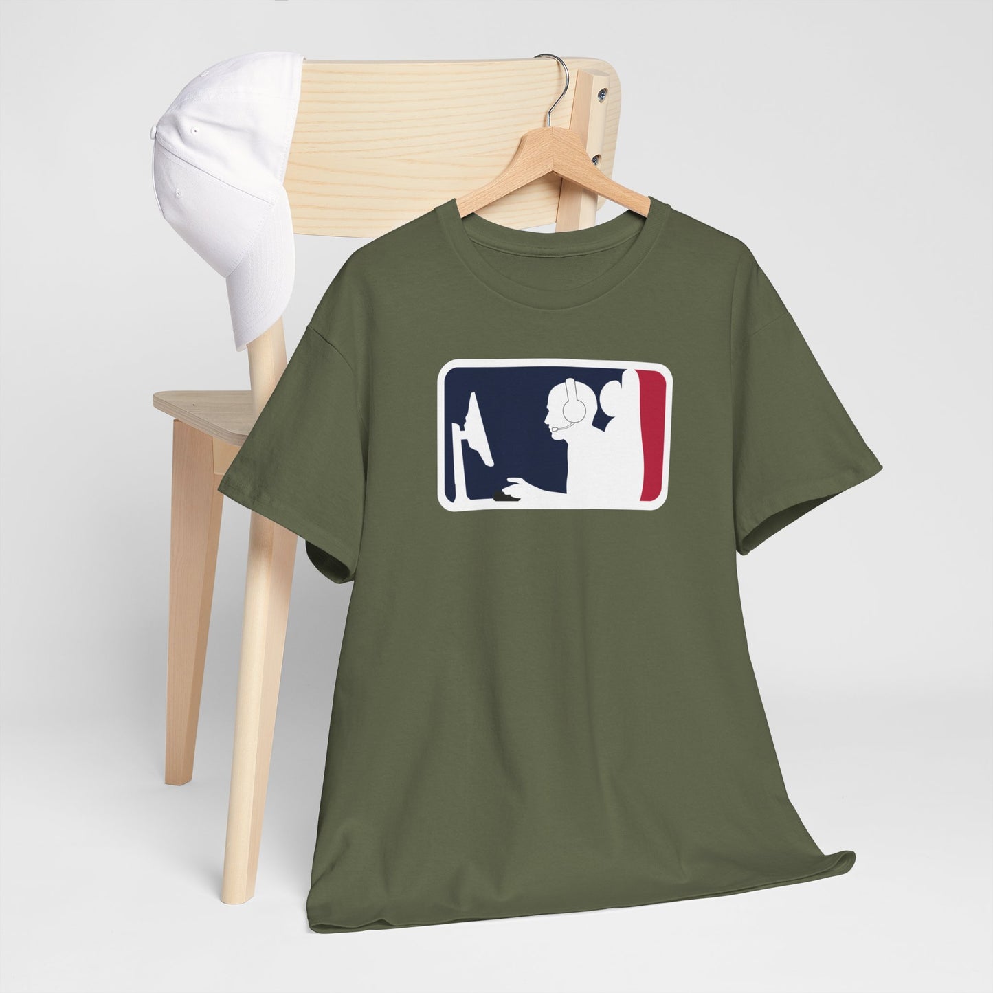 MAJOR LEAGUE GAMER (PC). Unisex Heavy Cotton Tee