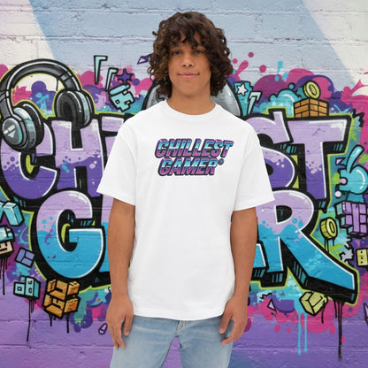 CHILLEST GAMER. Unisex Oversized Boxy Tee