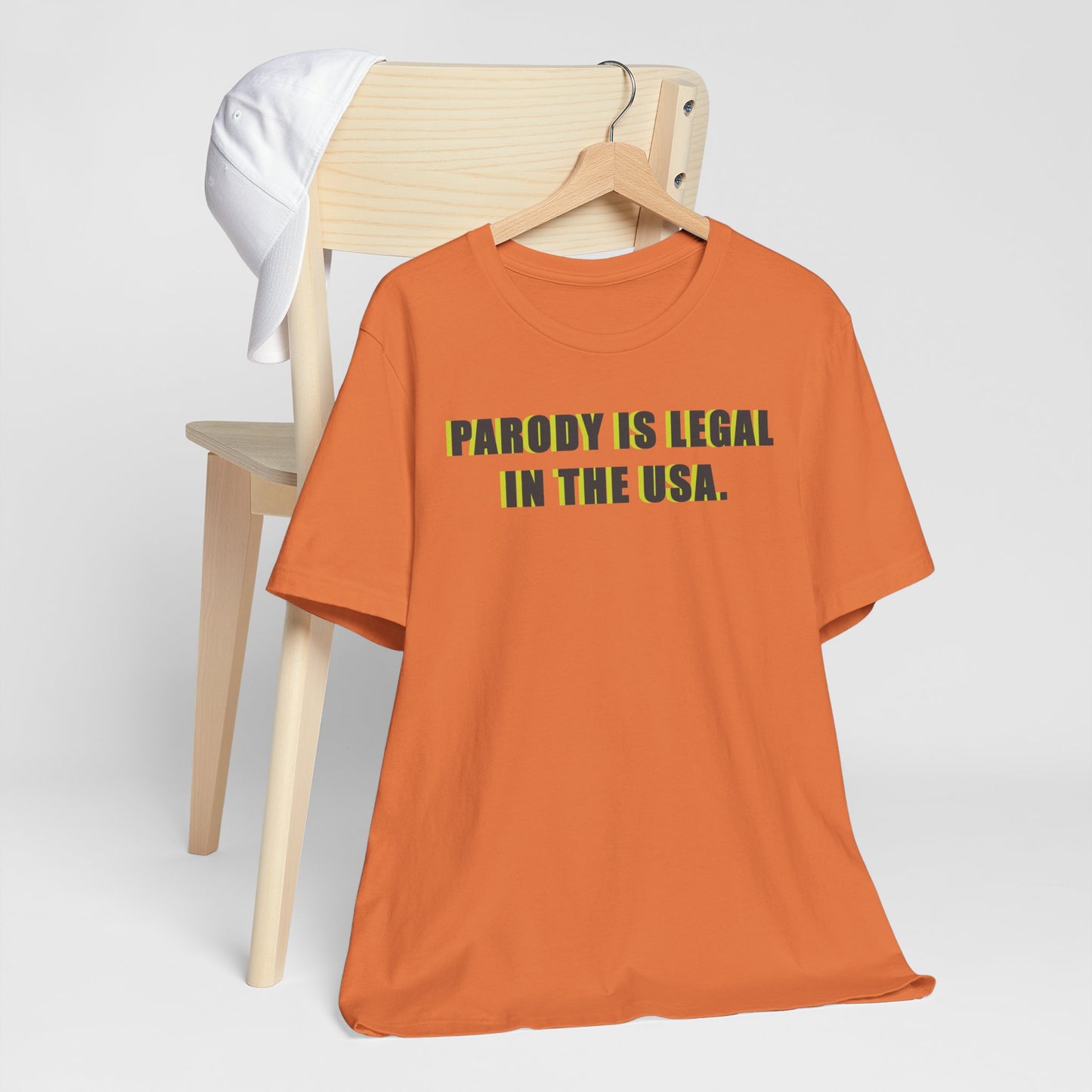 PARODY IS LEGAL IN THE USA. Unisex Jersey Short Sleeve Tee