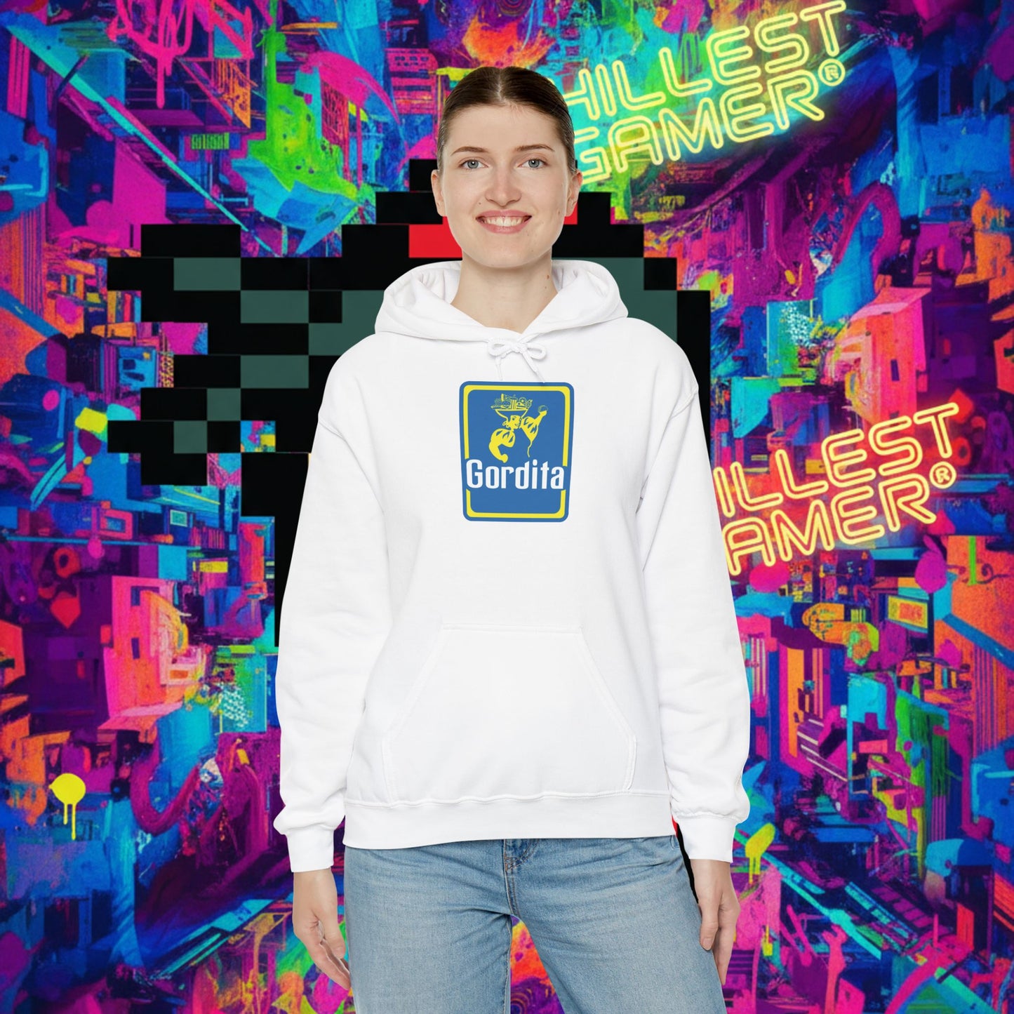 GORDITA. Unisex Heavy Blend™ Hooded Sweatshirt