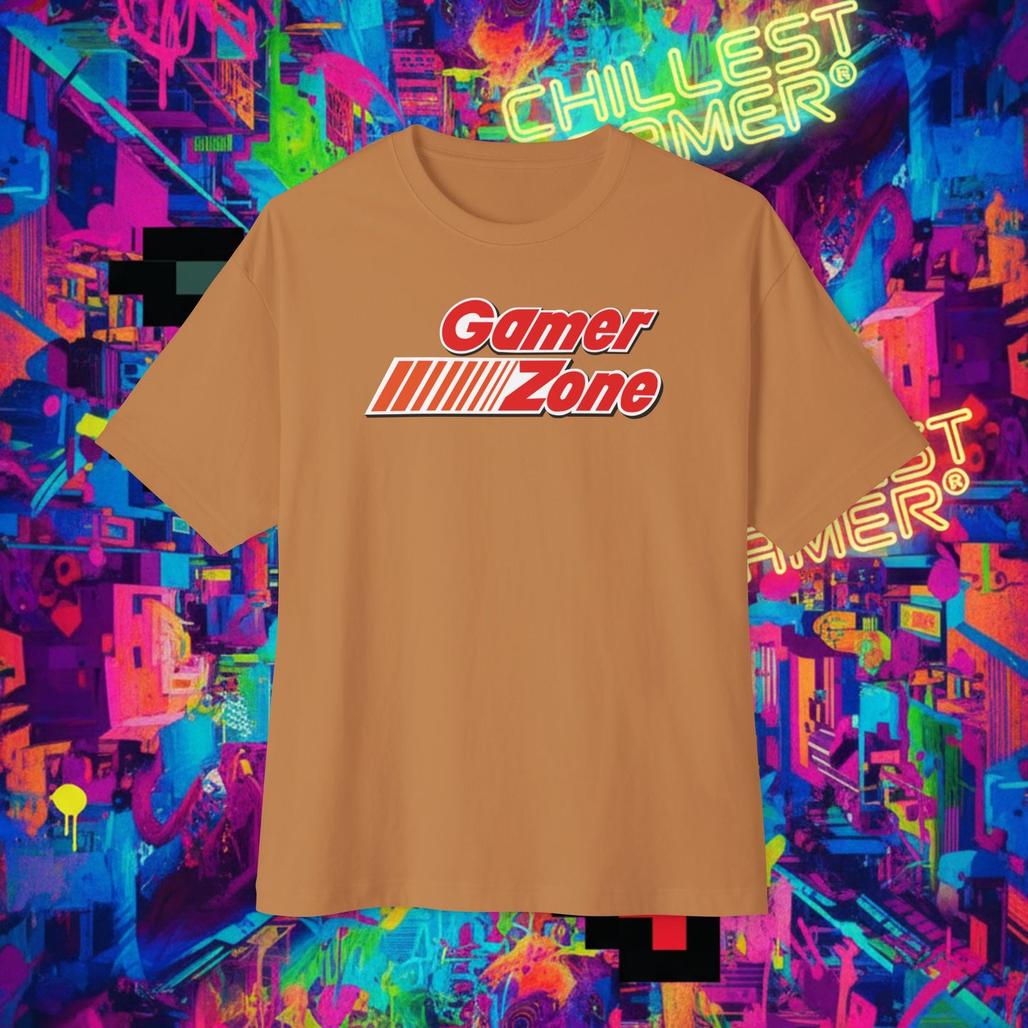 GAMER ZONE. Unisex Oversized Boxy Tee