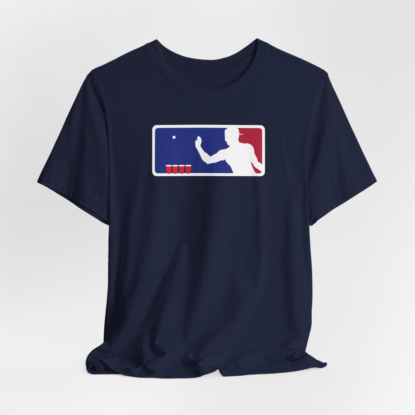 MAJOR LEAGUE PONGER. Unisex Jersey Short Sleeve Tee