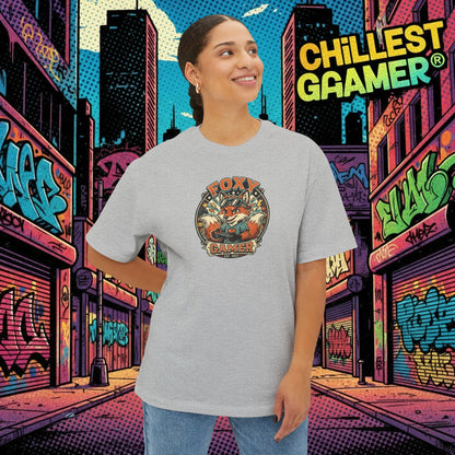 FOXY GAMER. Unisex Oversized Boxy Tee