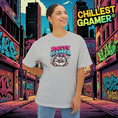 RATTY GAMER. Unisex Oversized Boxy Tee