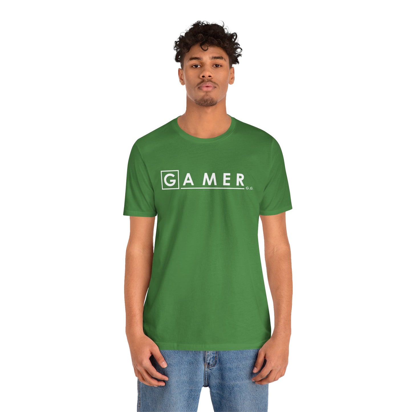 DR. GAMER IS IN THE HOUSE. Unisex Jersey Short Sleeve Tee