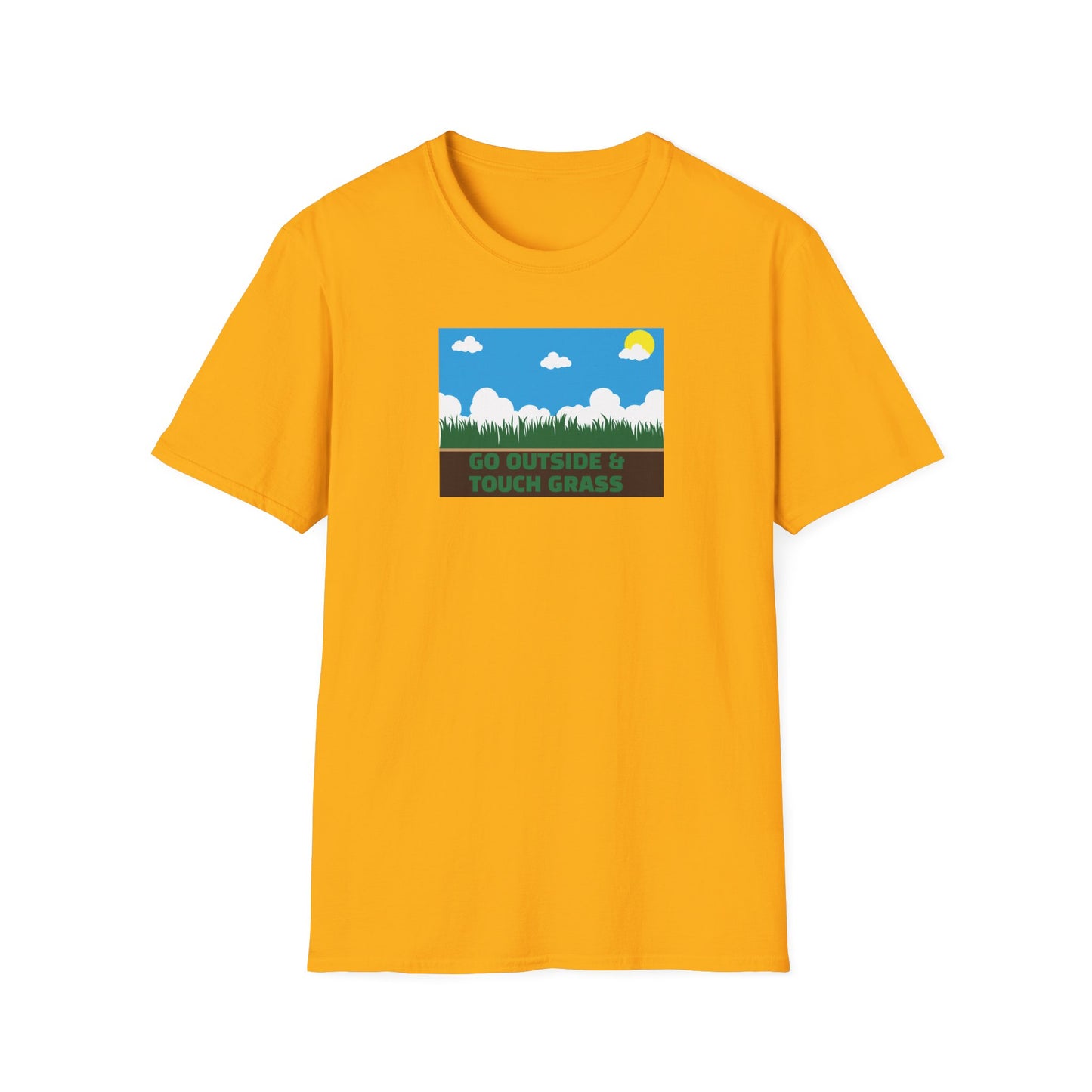 TOUCH GRASS. Unisex Softstyle T-Shirt