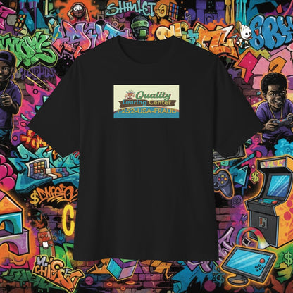 QUALITY LEARING CENTER. Unisex Oversized Boxy Tee