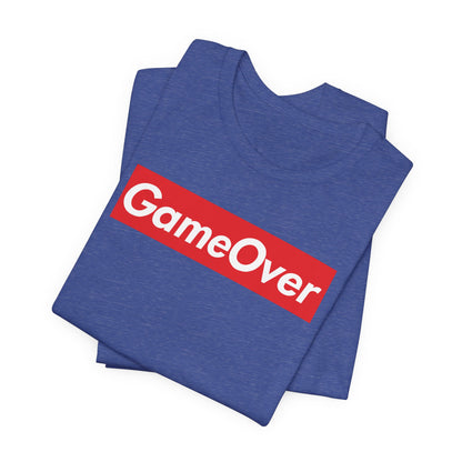 SUPERB GAME OVER. Unisex Jersey Short Sleeve Tee