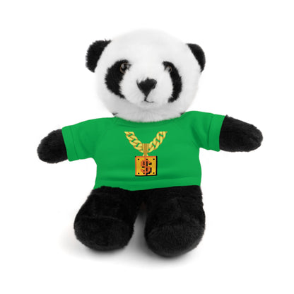 HUG LIFE. Stuffed Animals with COIN BOX CUBAN CHAIN $? Tee