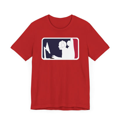 MAJOR LEAGUE GAMER (PC). Unisex Jersey Short Sleeve Tee