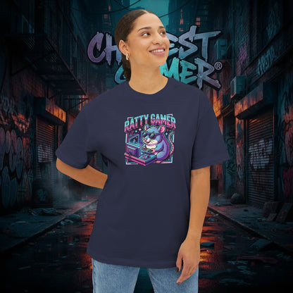 RATTY GAMER. Unisex Oversized Boxy Tee