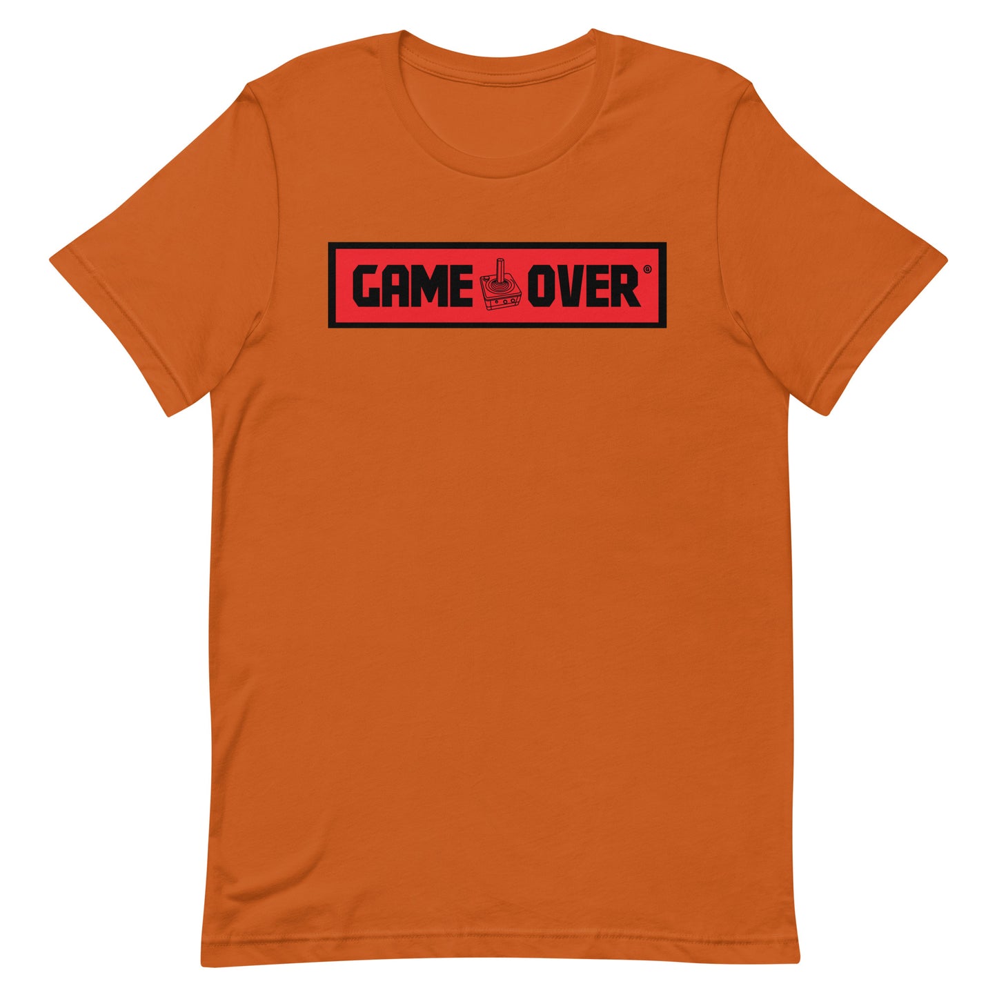 GAMER CRAFT GAME OVER. Unisex t-shirt