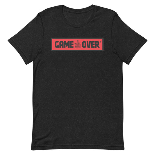 GAMER CRAFT GAME OVER. Unisex t-shirt