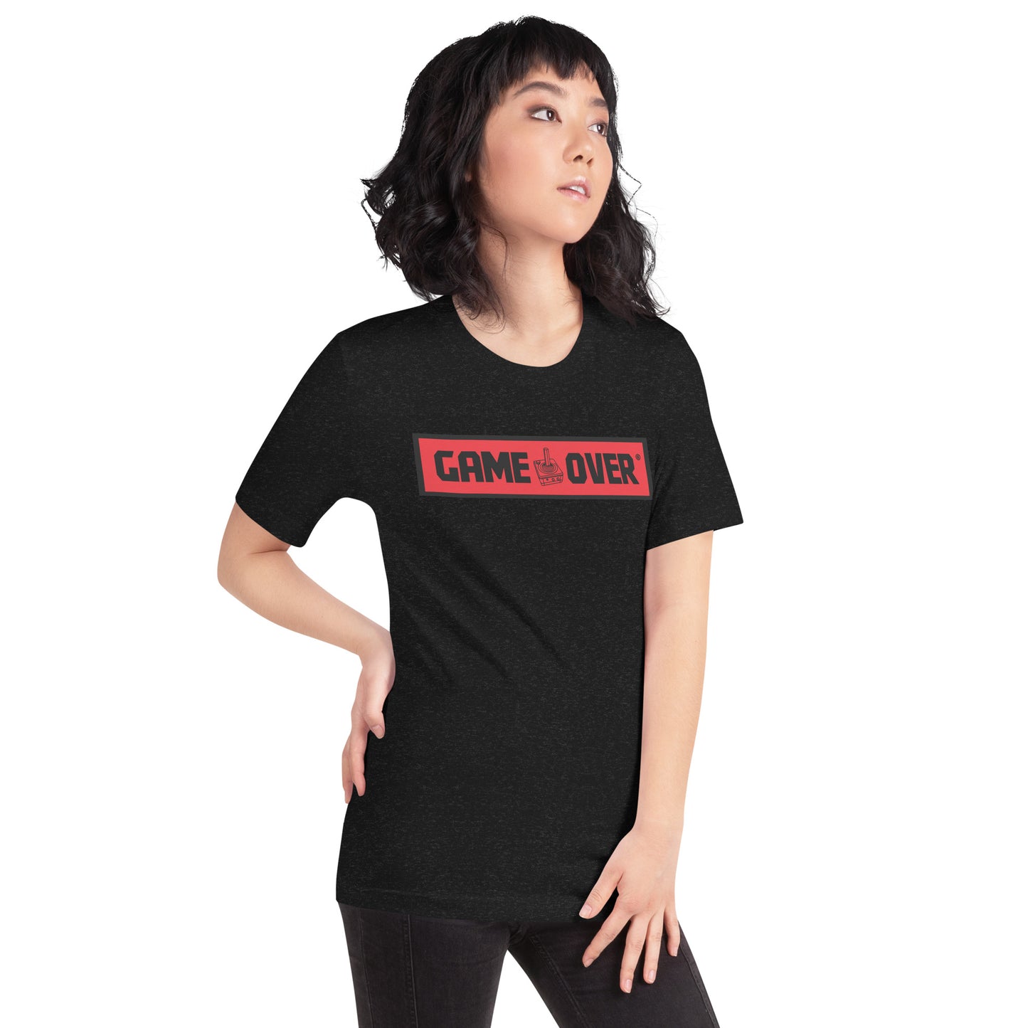 GAMER CRAFT GAME OVER. Unisex t-shirt