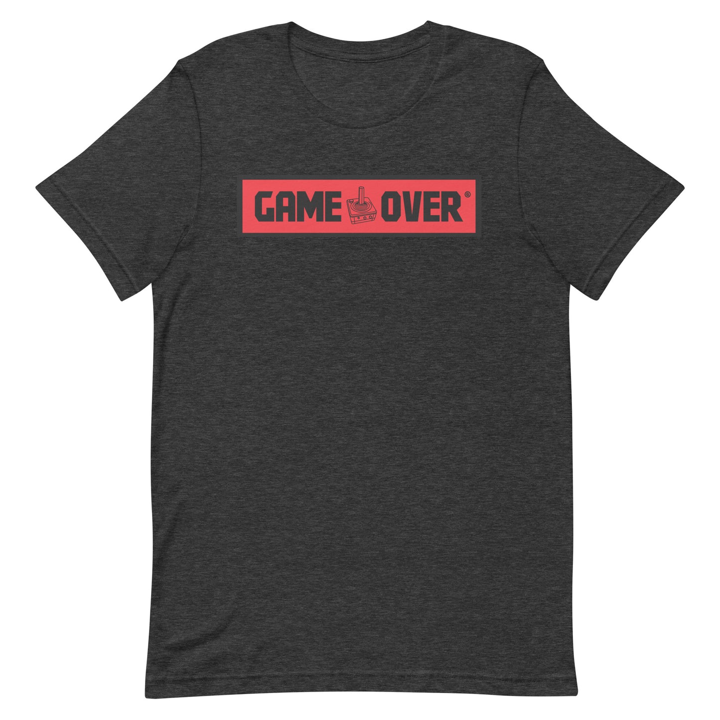 GAMER CRAFT GAME OVER. Unisex t-shirt