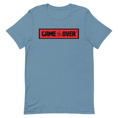 GAMER CRAFT GAME OVER. Unisex t-shirt